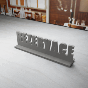 Stojánek REZERVACE – V1