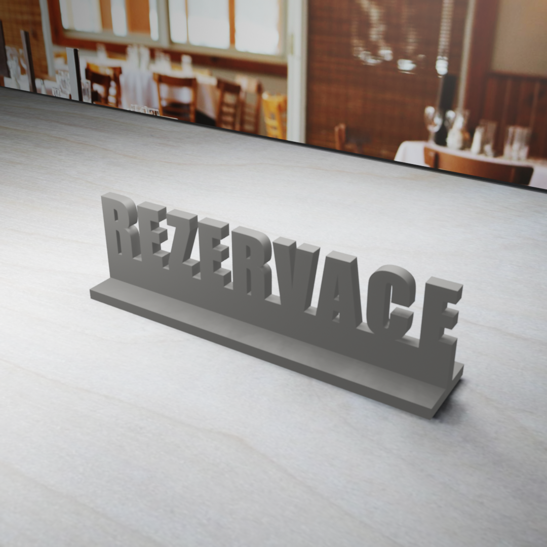 Stojánek REZERVACE - V1